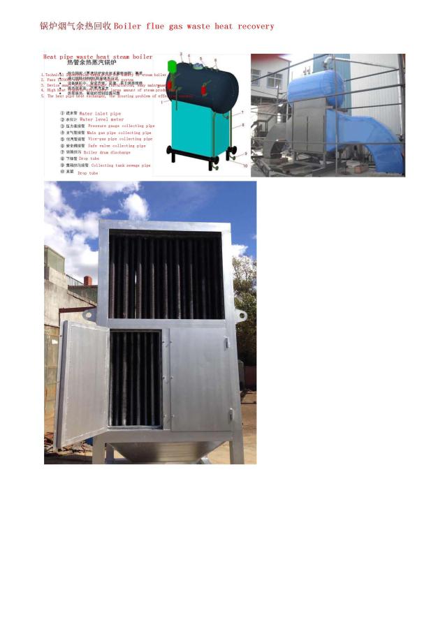 Nouveau générateur de vapeur de récupération de chaleur de déchets de condition